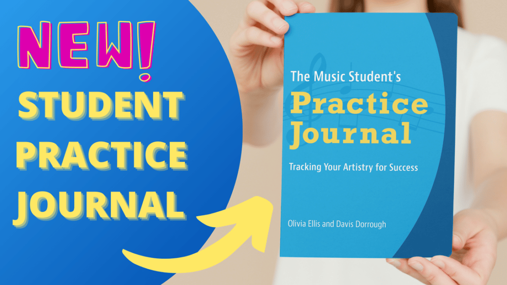 New! Student Practice Journal, Music Student's Practice Journal