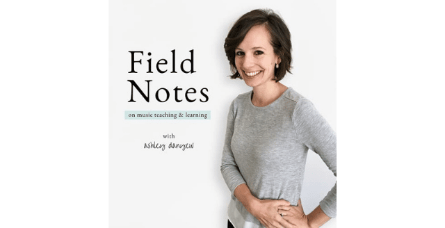 Field Notes Podcast with Ashley Danyew logo