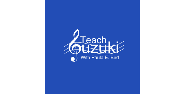 Teach Suzuki with Paula E. Bird logo