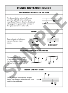 Music notation guide page 2