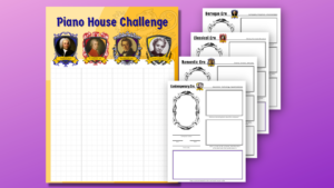 Piano House Challenge Banner