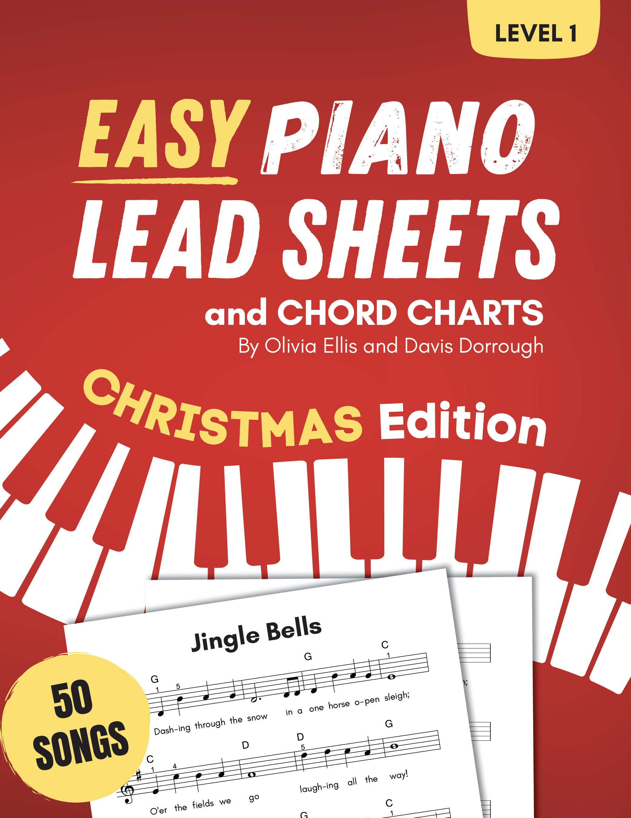 Easy Piano Lead Sheets and Chord Charts Book Cover