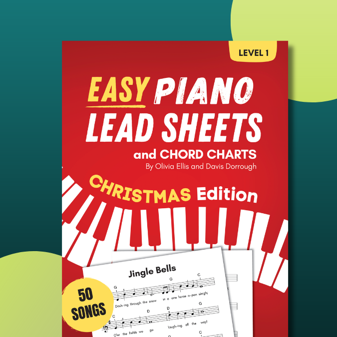 Easy Piano Lead Sheets and Chord Charts Book Cover