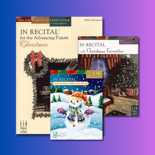 In Recital Christmas Book Covers